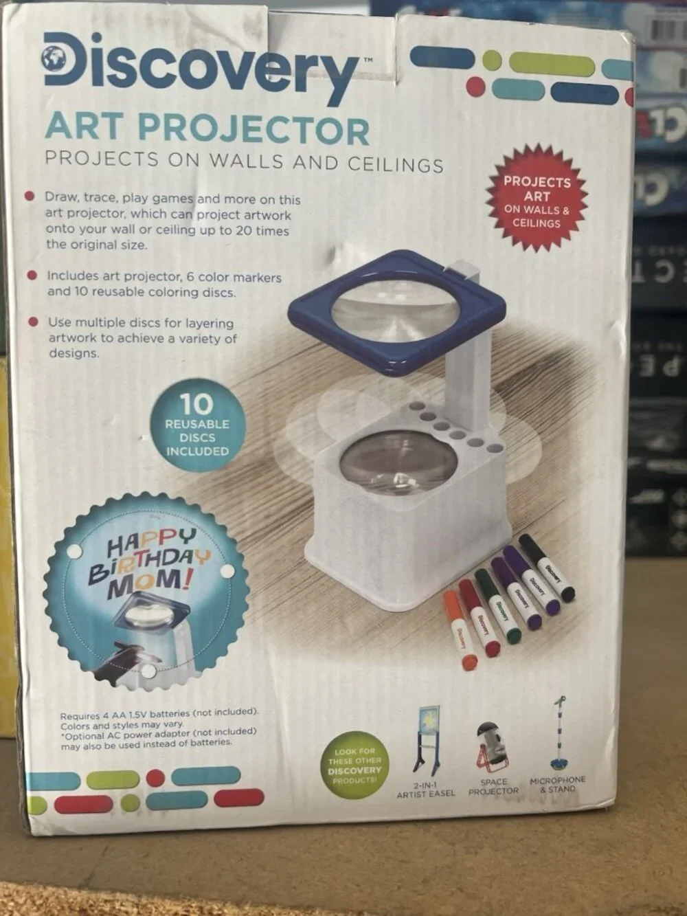 Discovery Toys new projected